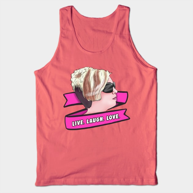 Karen Live Laugh Love Manager Memes | Speak to The Manager Haircut Tank Top by Barnyardy